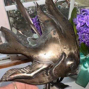 Vtg Sculpture ocean themed Set Folk Art Made in Holland